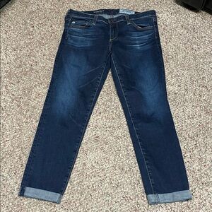 Ag the stilt cigarette roll up Blue Jeans